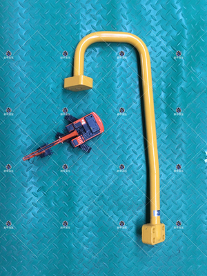 Steel Excavator Hydraulic Cylinder Pipe For Boom Pipe Apply To SHANTUI SE210 SE215