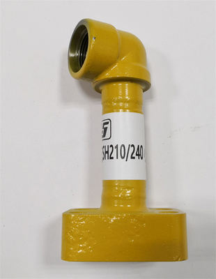 Steel Excavator Hydraulic Iron Oil Pipe For SH210 Forearm Oil Inlet Pipe