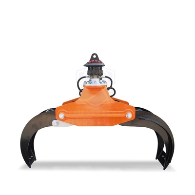 OEM Excavator Hydraulic Rotating Wood Grapple Timber Grab Log Grab