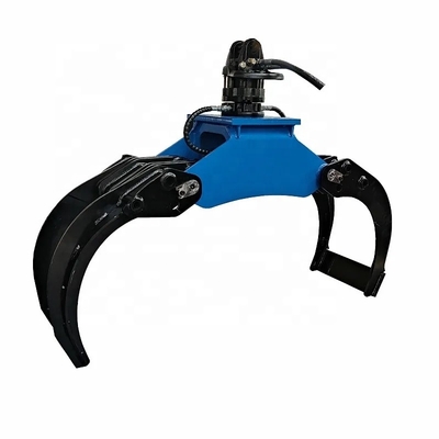 OEM Excavator Hydraulic Rotating Wood Grapple Timber Grab Log Grab
