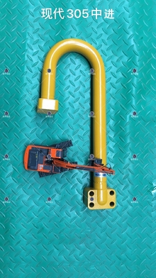 Hyundai R305 Excavator Hydraulic Iron Oil Pipe 31N6-11041-02 For Construction Works