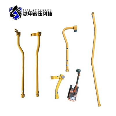 PC60 Excavator Pipelines Hydraulic Oil Cylinder Steel Pipe 201-63-64770 201-62-74110