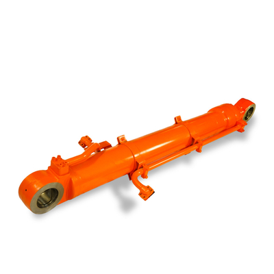 XE210 XE240 Excavator Boom Arm Bucket Stick Hydraulic Oil Cylinder With Lever 45 Steel