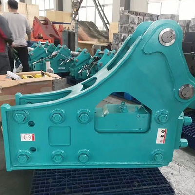 8 Ton Box Crushing Hydraulic Excavator Hammer For Kamatsu 330 Jcb Backhoe