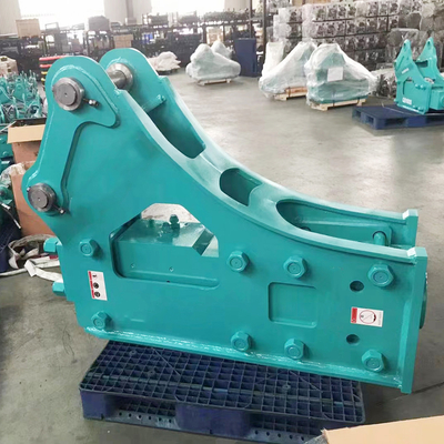 8 Ton Box Crushing Hydraulic Excavator Hammer For Kamatsu 330 Jcb Backhoe