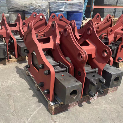 8 Ton Box Crushing Hydraulic Excavator Hammer For Kamatsu 330 Jcb Backhoe