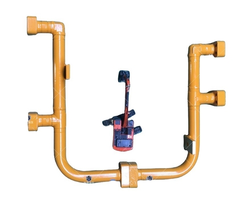 R225 Excavator Hydraulic Oil Cylinder Steel Pipe Tubing Pipe Cylinder Pipeline