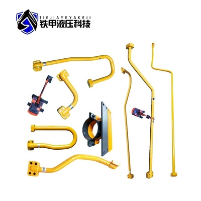 R210 R215 Excavator Iron Pipe For Hyundai Hydraulic System Distributor Boom Pipe