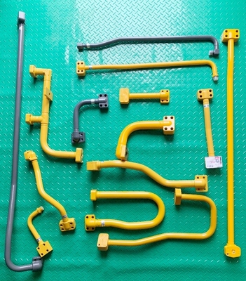 Hydraulic Excavator Pipelines Middle Arm Pipe Oil Inlet Tube For Hyundai R210 R215