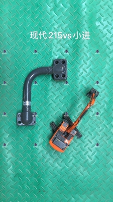 Construction Works Excavator Iron Pipe For Hyundai R215VS Hydraulic System
