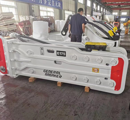 2 - 45T Excavator Attachments Hydraulic Rock Breaking Hammer For Mining