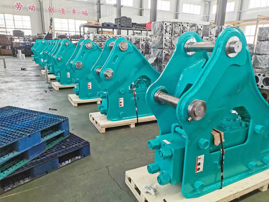 2 - 45T Excavator Attachments Hydraulic Rock Breaking Hammer For Mining