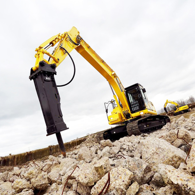 20CrMo Excavator Jack Hammer Hydraulic Rock Breaker Hammer With Length 1515