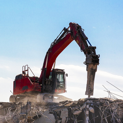 Construction 22 Ton Excavator Breaker Tools Hydraulic Concrete Breaker For Excavator