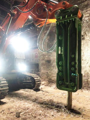 400kg Tiejia Hydraulic Hammer for 3-36T Excavator Tiejia Demolition Rock Breaker