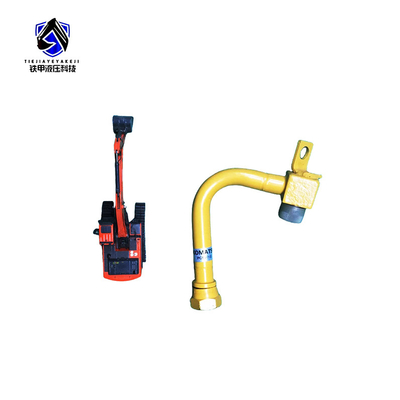 PC56 PC55MR-2 Excavator Pipelines Iron Tube In Construction Works
