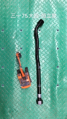 SY75 Hydraulic System Distributor Boom Pipe and Return Pipe for Excavator Iron Pipe