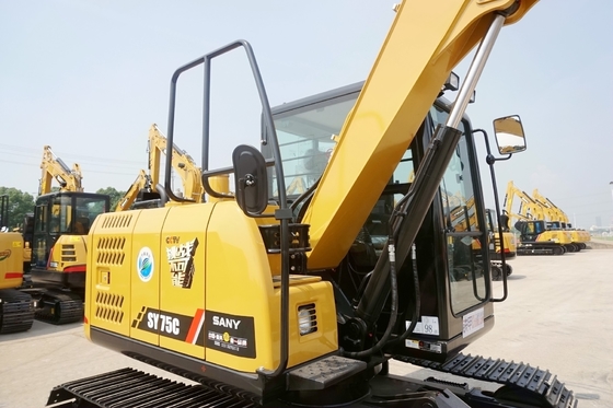 SY75 Hydraulic System Distributor Boom Pipe and Return Pipe for Excavator Iron Pipe