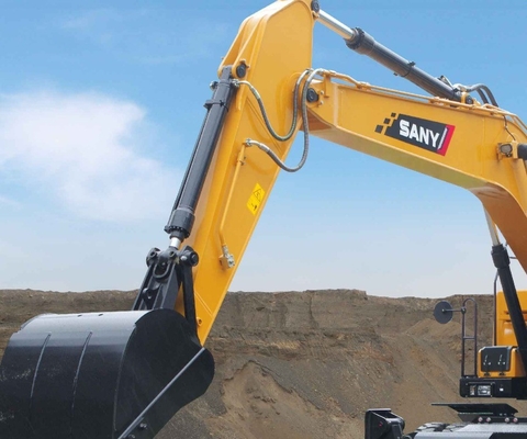 SY215 Hydraulic System Distributor Middle Arm Pipe Manufactured in Manufacturing Plant