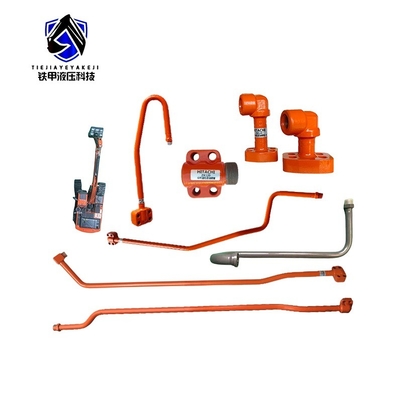 Apply To HITACHI 120 ZAX120 Excavator Hydraulic Cylinder Pipe For Distribution Valve
