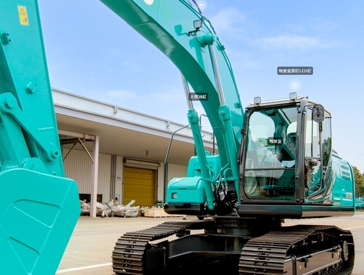 Excavator Hydraulic Cylinder Boom Pipe For KOBELCO SK200