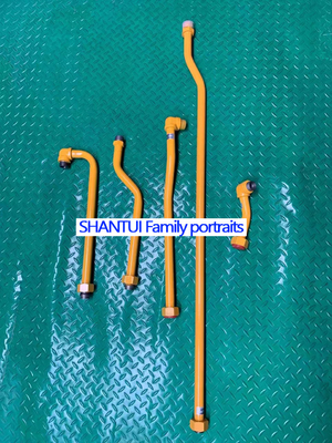 Apply to SHANTUI SE60 Excavator Hydraulic Iron Oil Pipe Cylinder Pipe On Boom Pipe