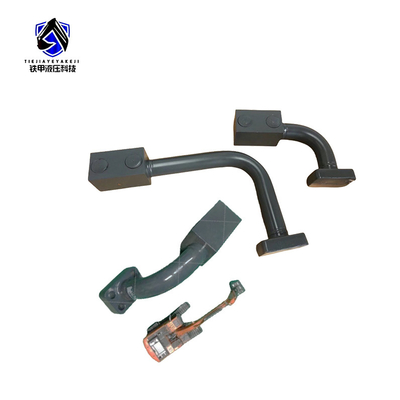 EC480 EC460 Excavator Spare Parts Hydraulic Cylinder Pipe For Distribution Valve Pipe