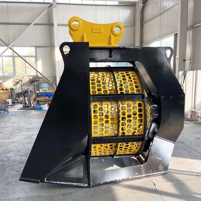 11-19 ton Farms Hydraulic Excavator Screen Bucket 4 - 60 Ton Screening Bucket
