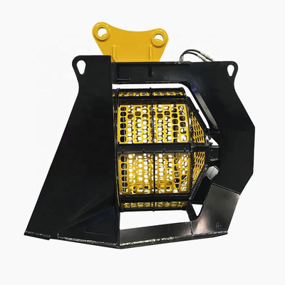 5 - 10 Ton Excavator Attachments 1557 - 2557mm Total Length Excavator Screen Bucket