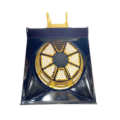 5 - 10 Ton Excavator Attachments 1557 - 2557mm Total Length Excavator Screen Bucket
