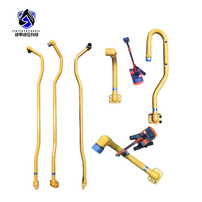 HD820 Excavator Spare Parts Boom Pipe With Hydraulic Cylinder Pipe And Steel Tube