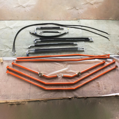 Pc220 Excavator Attachment Hydraulic Breaker Hammer Pipes Hose Pipeline Piping Kit